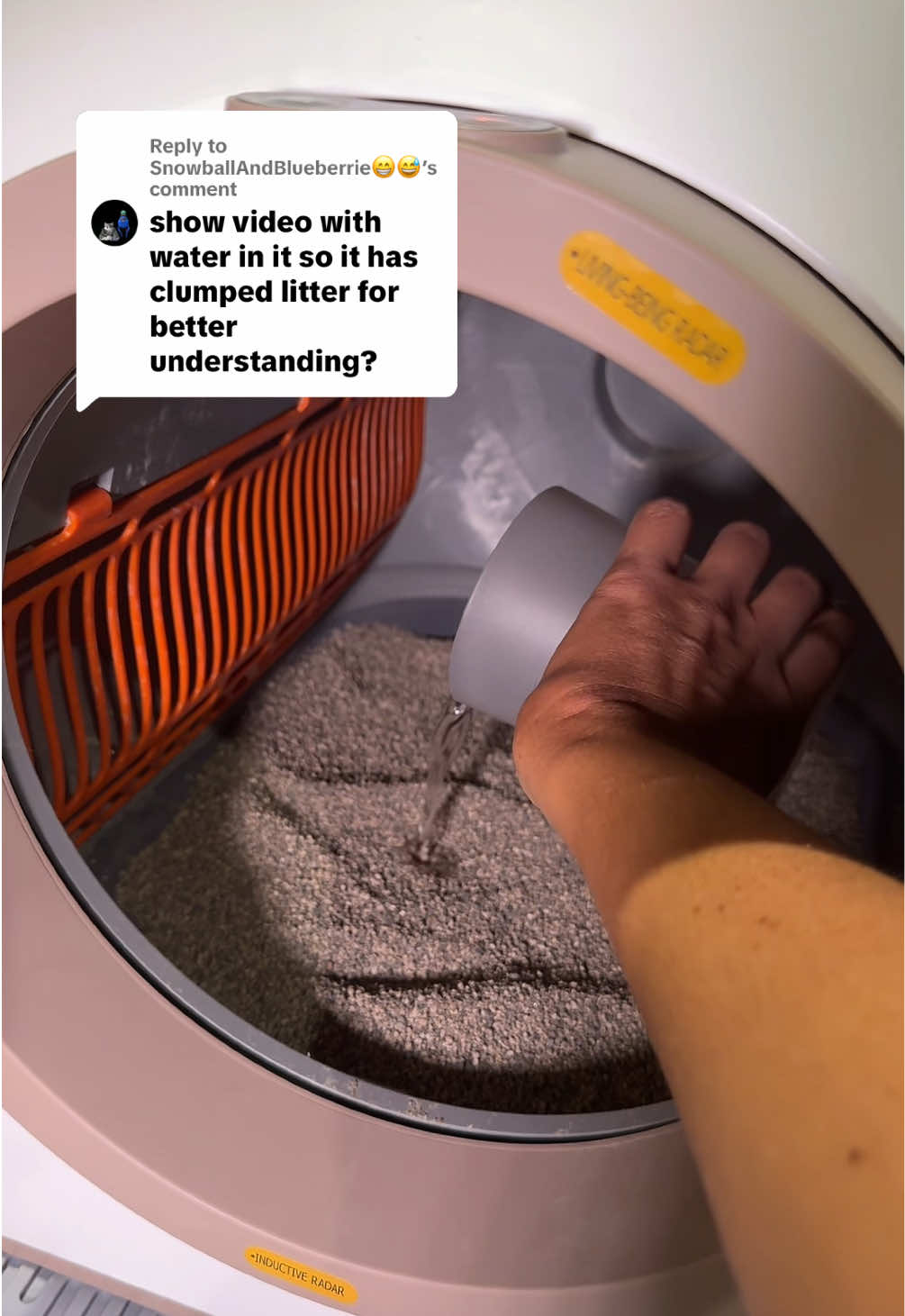 Replying to @SnowballAndBlueberrie😁😅 My favorite Litterbox I’ve tested!  #dealsforyoufordays #tiktokshopcreatorpicks #automaticlitterbox 