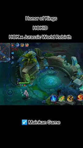 Honor of Kings HOKID  HOK x Jurassic World Rebirth Mainkan Game 🔥 #HonorofKings #HOKID #HOKxJurassicWorldRebirth