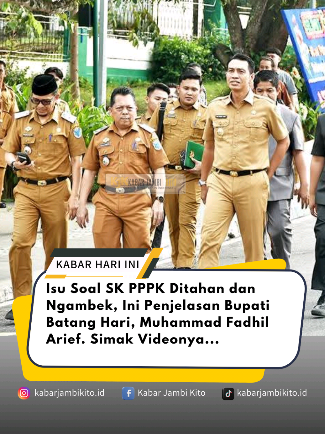 Soal SK ditahan dan 