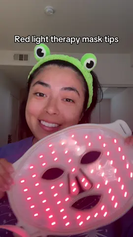 Red light therapy is the best #skincare #selfcareroutine 