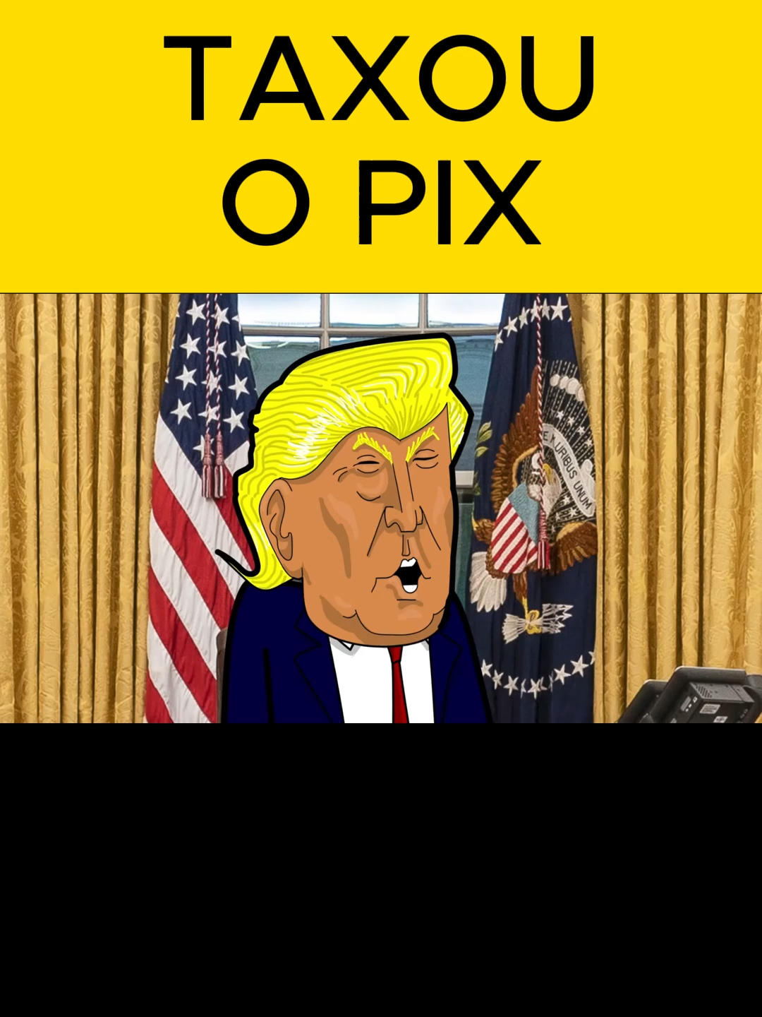 TRÃMPI taxou o PIX #lula #bolsonaro