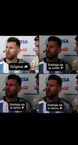 Si #leomessi necesitara #doblaje al #peruano podría de algo así 🇵🇪 #acento #futbolargentino #bobo #perú 