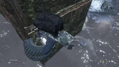 Tire/Wall glitch, you have to place the dual or single truck tire on the ground and set it up in a spot you can jump onto it. When you hold X to pick up the tire you want to try to vault ontop of the tire almost simultaneously, it will boost you into the air over walls or glitched into walls @Bohemia Interactive fix this glitch to stop glitch bases and hidden stashes #dayz #dayzglitch #dayzxbox #dayzofficial #dayzclips #sakhal 