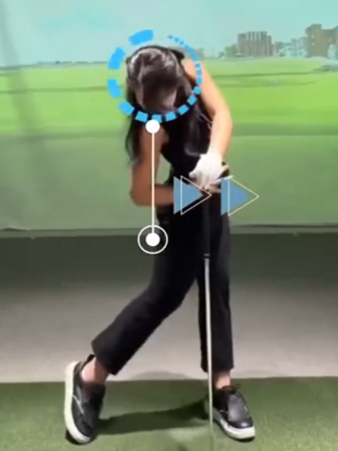 🔸️Hip Turn✨️Hip Rotation✨️ #golftips 