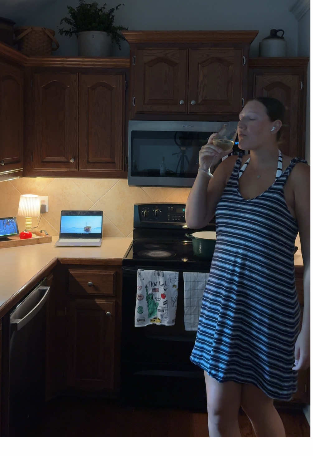 we looooove mamma mia in this kitchen 