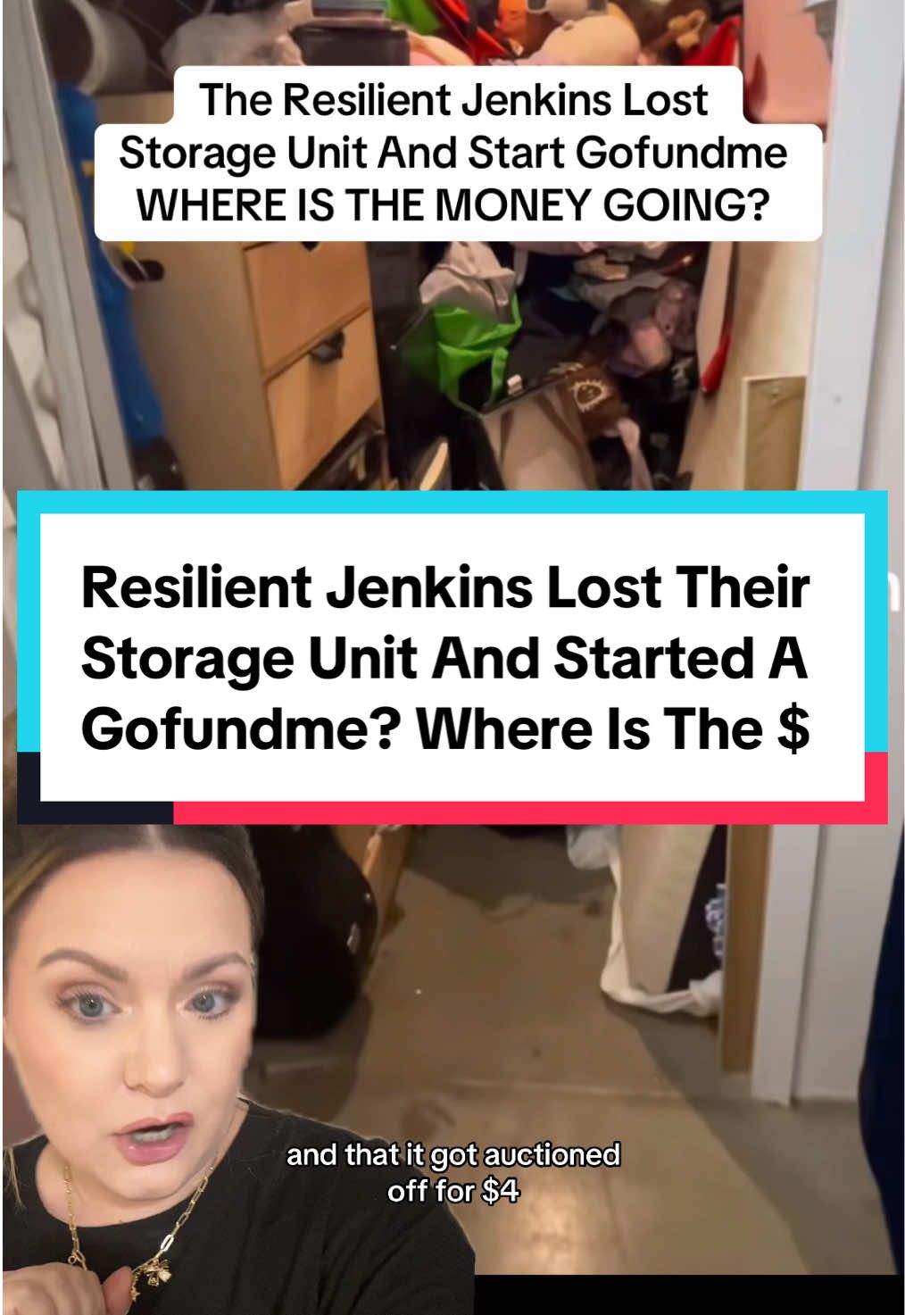 The Resilient Jenkins lost their storage unit and now have a Gofundme up, WHERE is the money going?! #tiktoktea #truecrimestory #resilientjenkins #theresilientjenkins #greenscreen 