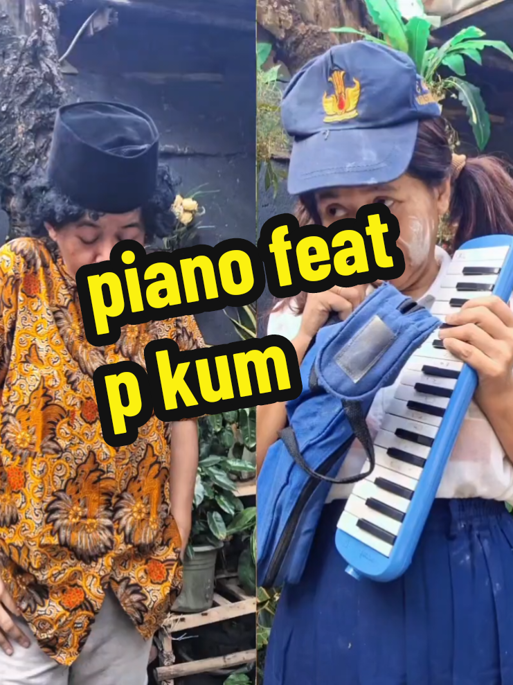 pak kumis ini not apa namanya  #piano #videolucu #duetlucu #mamakhafsoh 