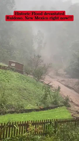 Historic Flood devastated Ruidoso, New Mexico right now!!! #flood #disaster #severeweather #weather #news #historic #devastated #rightnow #Ruidoso #NewMexico #USA #foryou #viral 