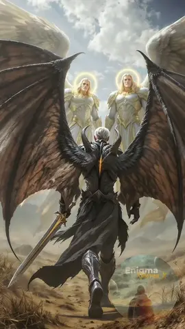 “El Demonio Que Se Atrevió a Enfrentar a los Dos Ángeles Más Poderosos de Dios” #dios #biblia #historia #angeles #parati 