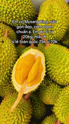 sầu musangkinh sỉ lẻ toàn quốc #sầuriêng #musangking #sầu #sầu_musang_kinh #sầuriêngri6 @Lee Duong @ngocloc84 @Sầu Riêng Miền Tây @hồi tưởng 🌾🌾🌾🌾 