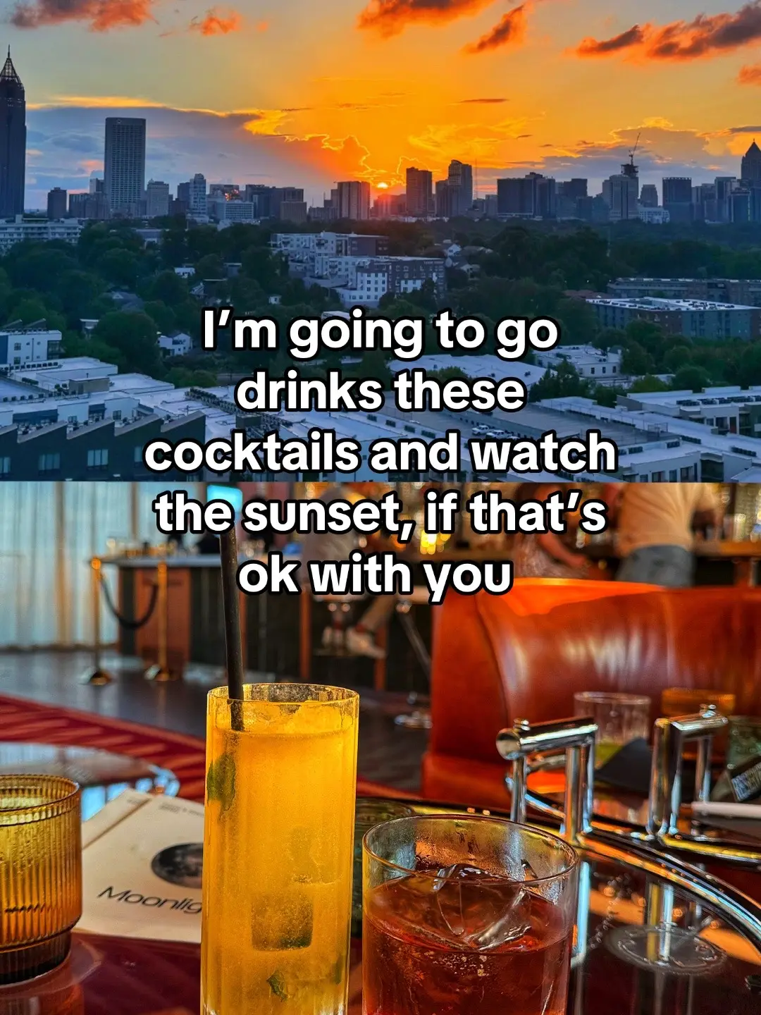 #trend #cocktail #sunset 