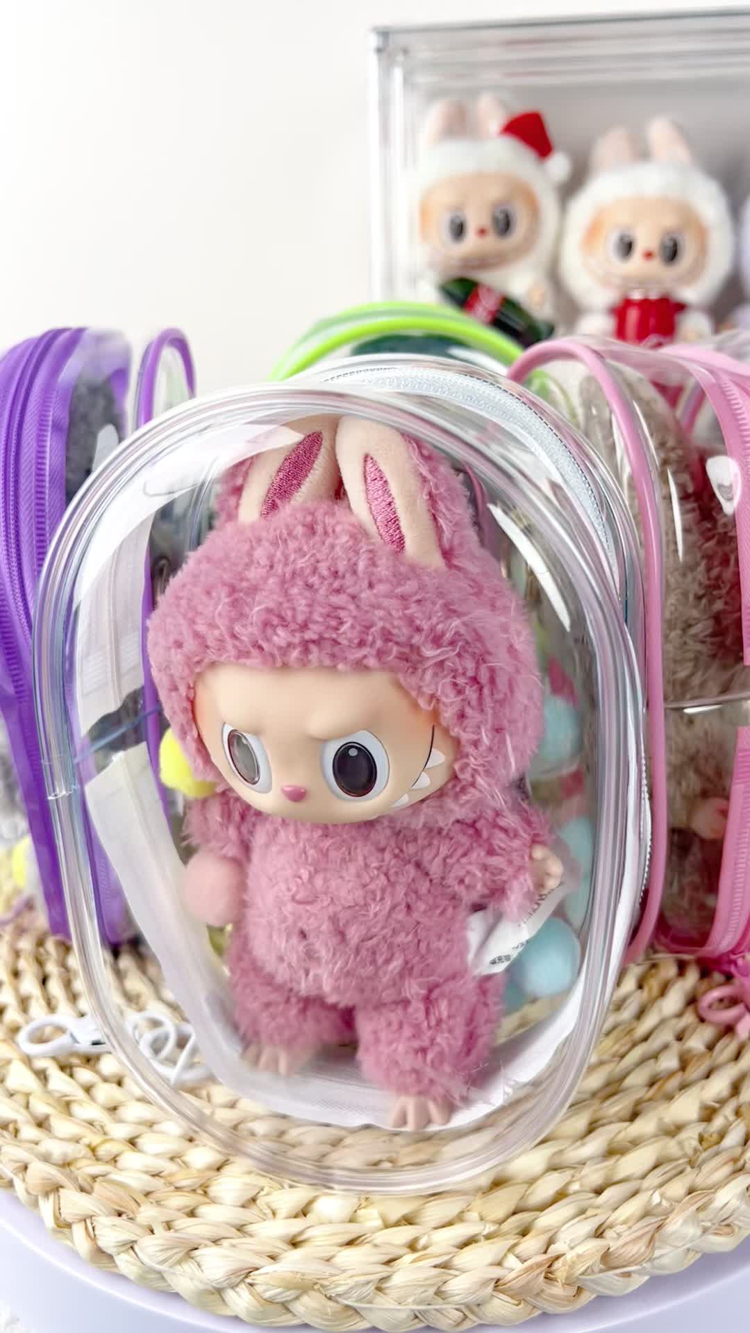 If you want to take your labubu out, be sure to bring this doll protective cover, it can better protect your labubu #doll #dollcollector #dollcollection #cutebags #dollcollectors #cutepurses #labubutoys #disneyaccessories #cutecollectibles #purseoftheday #labubu #labubuclothes #labubuoutfit #labubuthemonsters #fyp #dealsforyoudays #dollclothes #clothingset