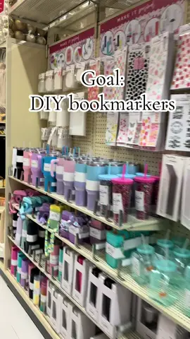 @Hobby Lobby #fyp #DIY #BookTok #bookcraft #diybookmarks #hobbylobby #bookdiy 