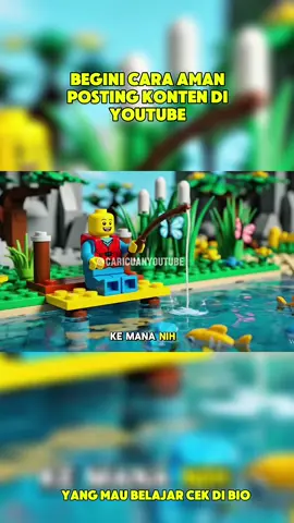 CARA AMAN DARI DISMONET YOUTUBE #belajaryoutubeautomation #ytautomation #ytanimation #fyp #lego  
