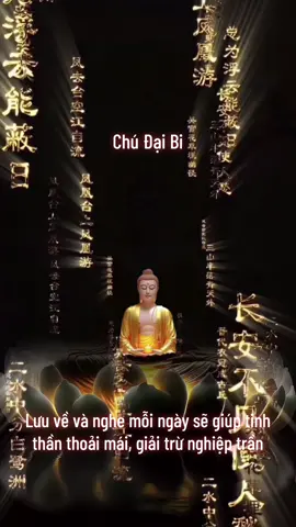 Chú Đại Bi (大悲咒, tiếng Phạn: Mahākaruṇā Dhāraṇī) là một trong những bài thần chú phổ biến và quan trọng nhất trong Phật giáo Đại thừa, đặc biệt trong các truyền thống Mật tông và Tịnh độ