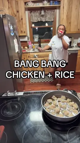 Made bang bang chicken with a side of emotional instability and interpretive dance. 10/10 would recommend. 🌶️🍗🫠  #DancingThroughDinner #DinnerAndAShow #ADHDChef #ChaosInTheKitchen #UnhingedMomCooks   #CookingTok #UnwellButWellSeasoned 