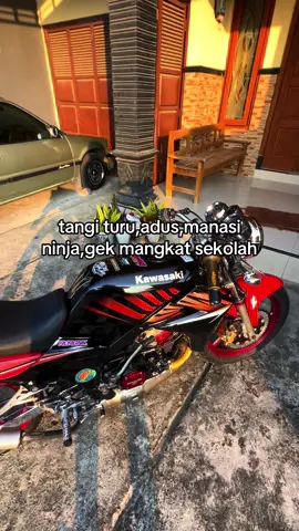 jan syahduu😍 #ninjass #2stroke #sekolah #idaman #ninjaredblack #foryou 