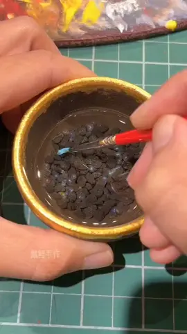 这样的鱼您喜欢么！ #手艺人 #手绘 #鱼 #树脂画 