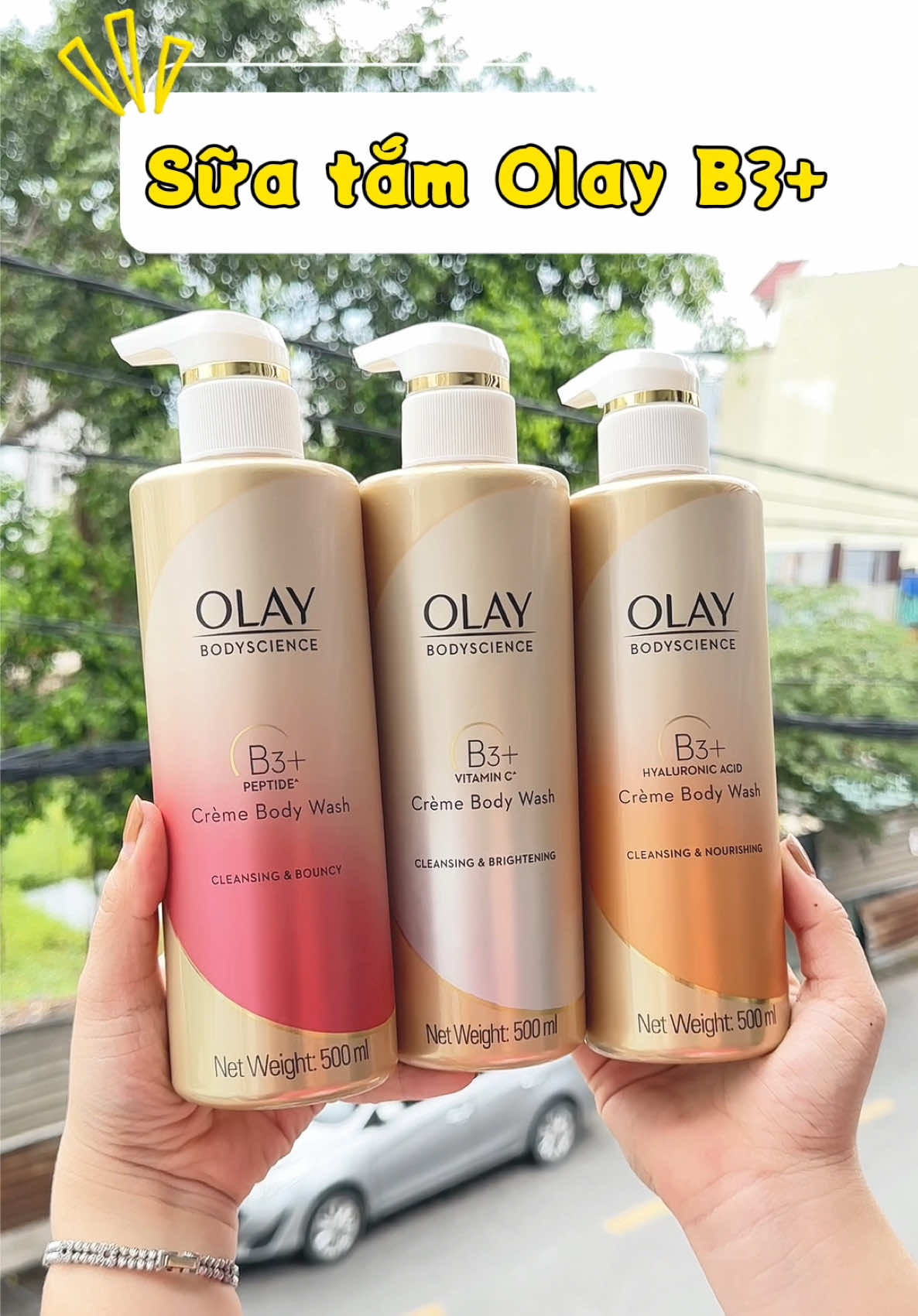 Sữa Tắm Trắng Da Olay B3 #suatam #olay #chamsocda #xuhuong #vairal 