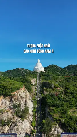 Chiêm ngưỡng vẻ đẹp hiền từ của tượng Phật ngồi cao nhất Đông Nam Á #binhdinh #chuaongnui #Hoahaylaca