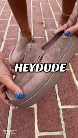 Heydude Austin Lift shoes for Fall and Back to School!   #tiktokshopcreatorpicks #shoes #heydude #heydudeshoes #sliponshoes @HeyDude 