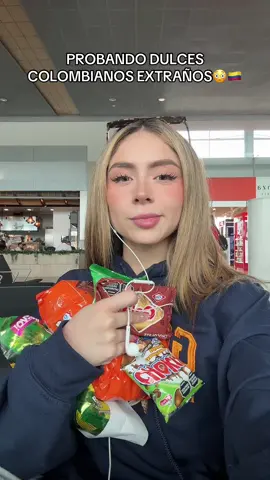 dulces colombianos parceeeee🥰🇨🇴#karentorres #mexico #parati #colombia #review #probandocomida 