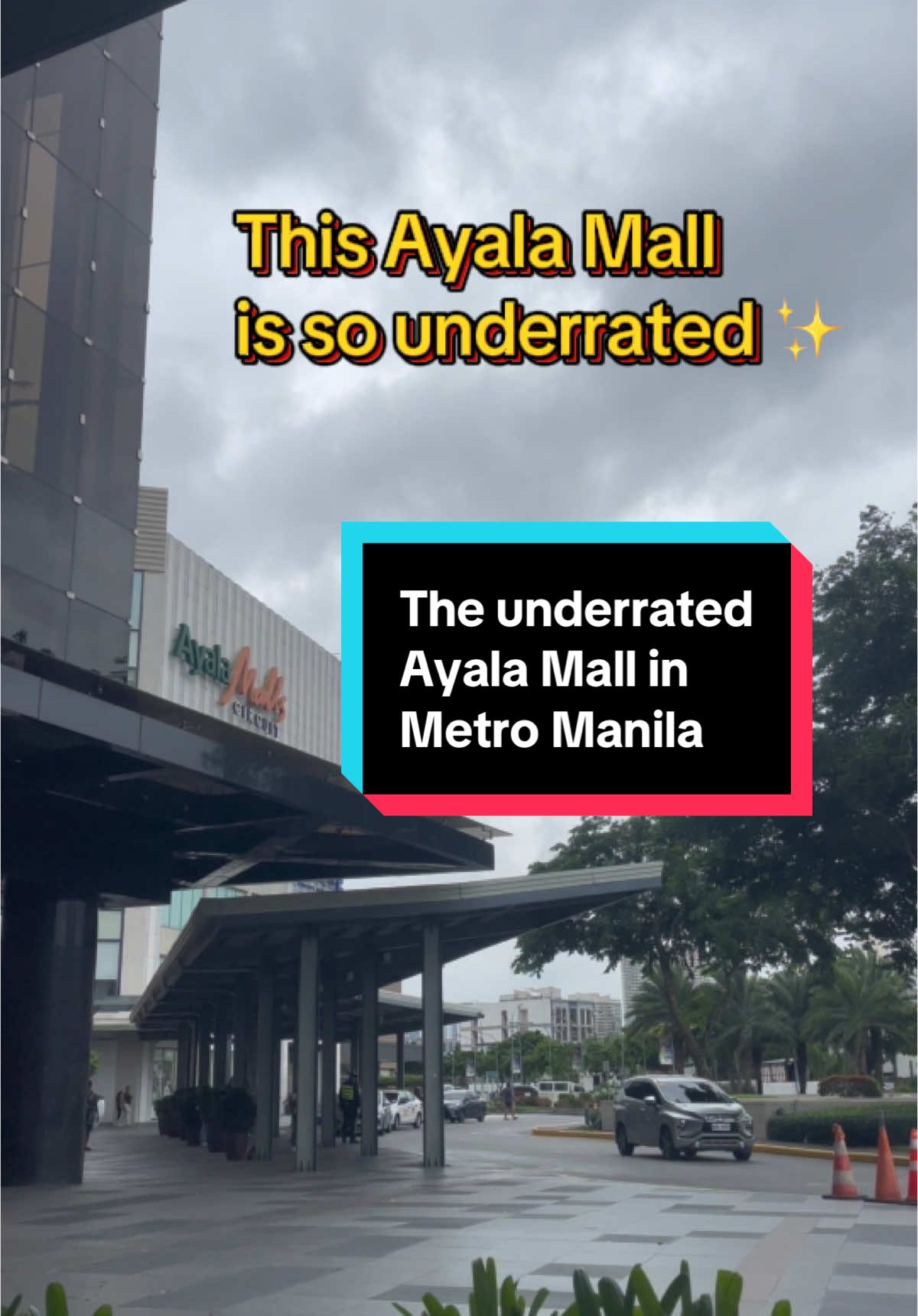 Ayala Malls Circuit is an open-air mall in Makati City which opened in 2018. Its unique design and mix of indoor and outdoor malling experience makes it one of the most beautiful malls I've been in the country. A bit underrated, tbh. What's your story here? #fyp #foryoupage #fyp #mallreviews #mallgeek #malldiaries #travelph #shoppingmalls #unique #ivofspades #aura 