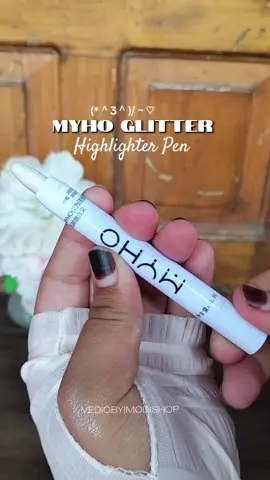 #myhohighlighterpen #myhoglittereyeshedow #makaupglitter 