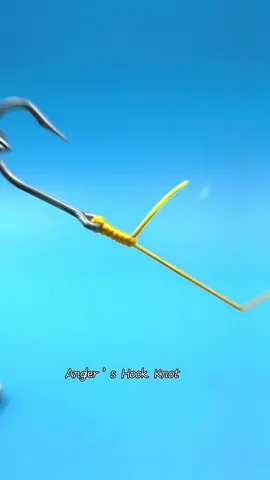Angler’s hook knot #angel #fishing #fishinglife #钓鱼 
