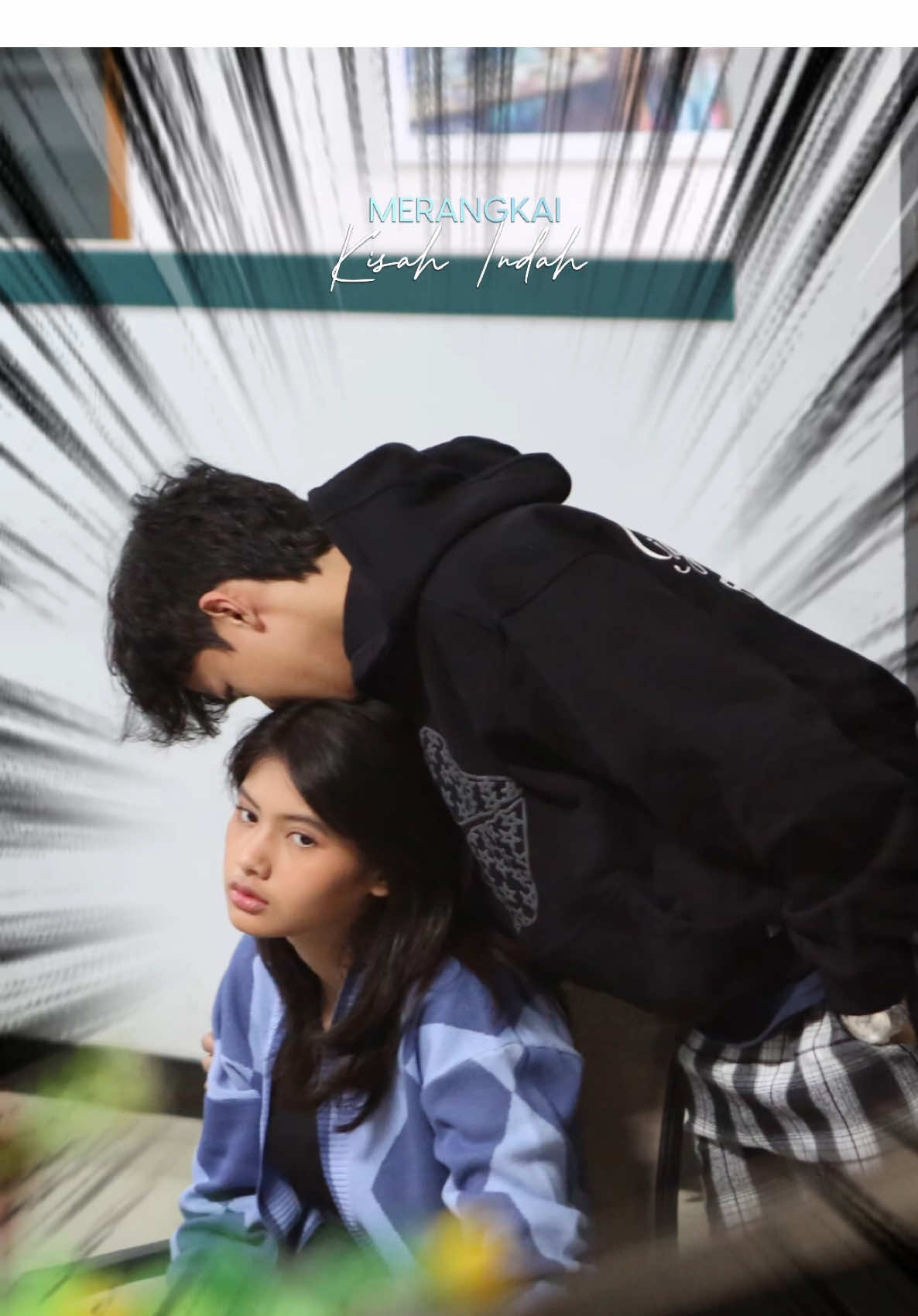 Behind the scene #MerangkaiKisahIndah lucu banget sih mereka #MegaKreasiFilms 