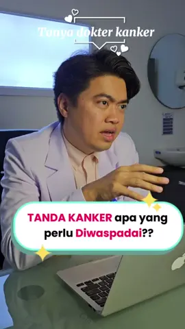 ⚠️ Banyak pasien datang dengan kanker stadium lanjut karena tanda-tandanya terlewat. Tanda-tanda ini nggak selalu berarti kanker, tapi kalau berlangsung lama, jangan tunggu parah. 🔎 Deteksi dini bisa menyelamatkan nyawa. 💙 Jangan takut periksa. 💬 Jangan takut lawan kanker 💙 Because you deserve to live longer #pejuangkanker #pengobatankanker #edukasikanker #fypkesehatan #tanyadokterkanker