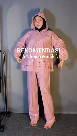 Gemes bngt jas hujannya  #jashujan #jashujanmurah #jashujanpink 