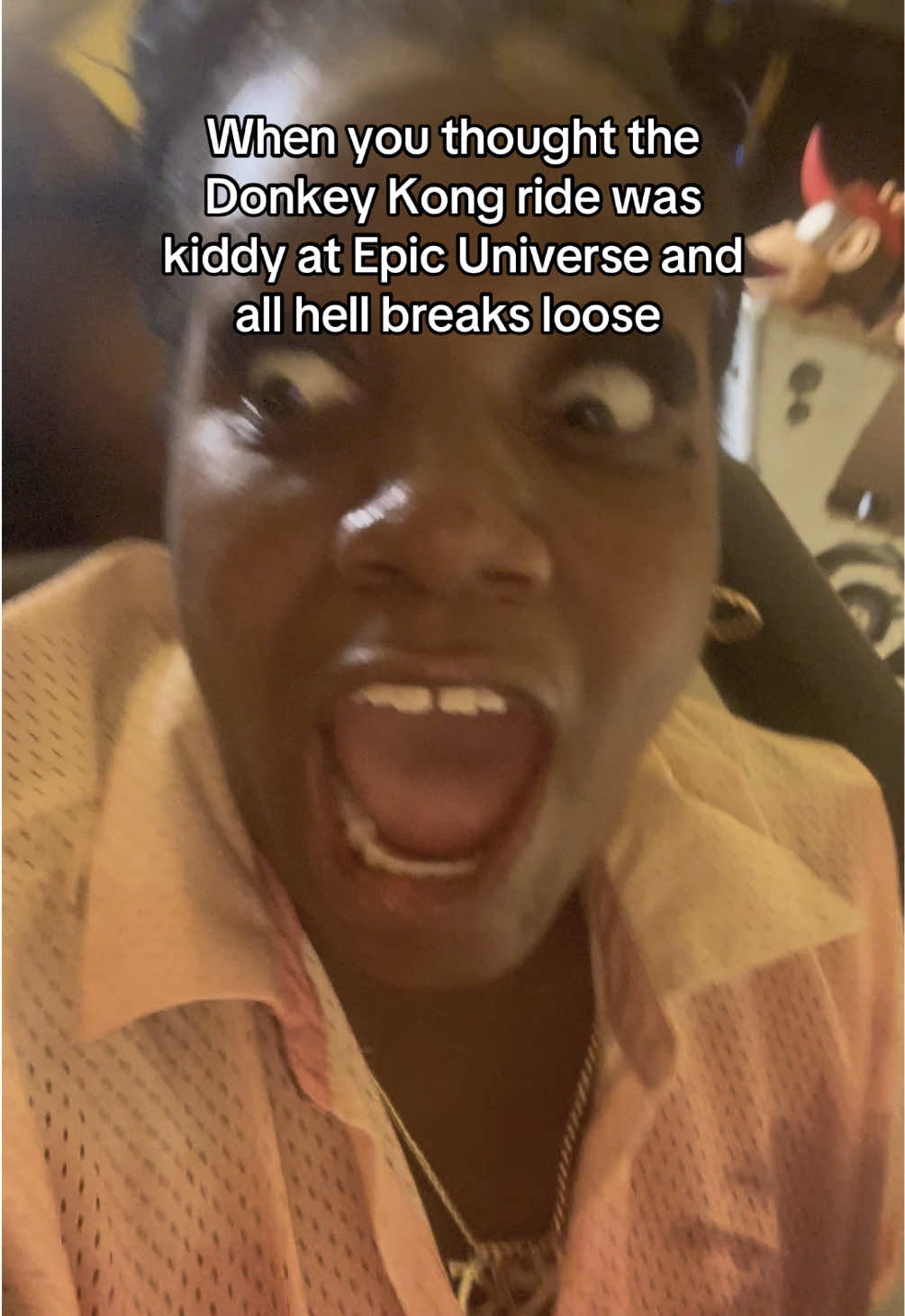 That ride changed real fast 🤣 #jet2holiday #viral #fyp #epicuniverse 