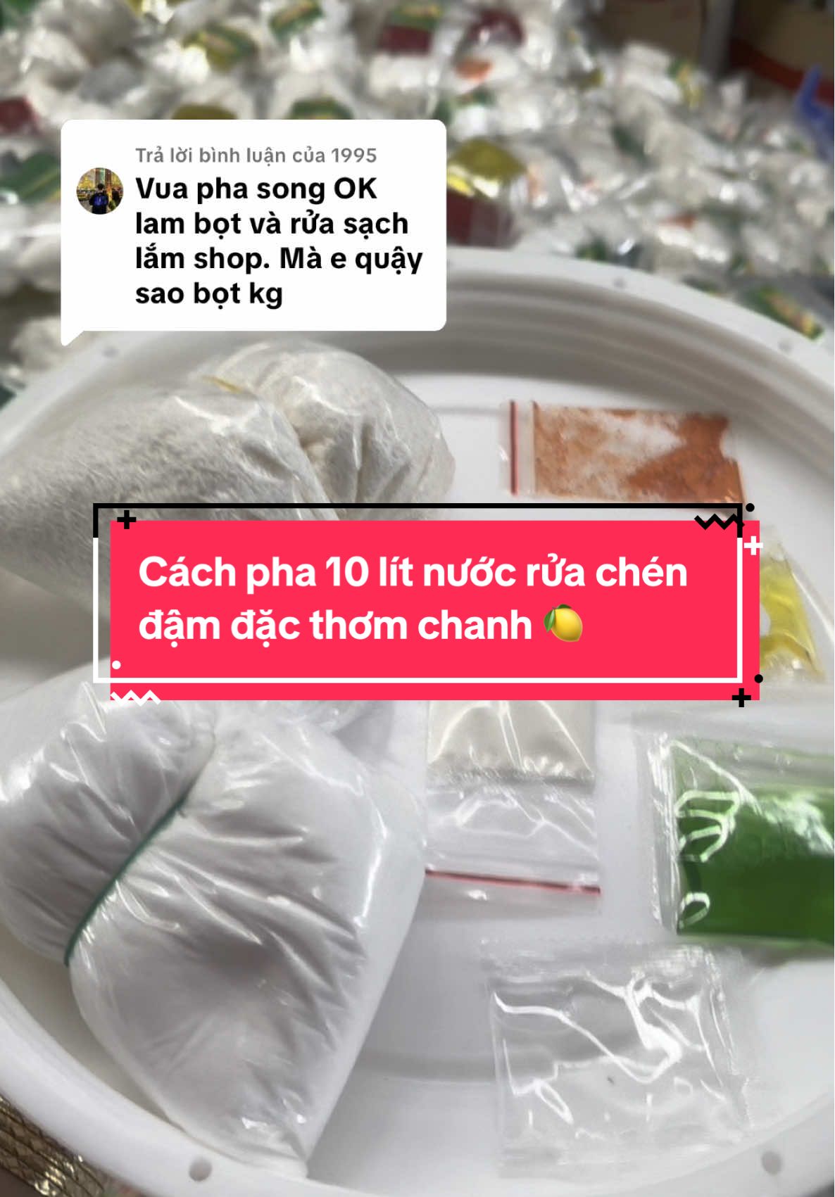Trả lời @1995 Tự làm nước rửa chén tại nhà đậm đặc thơm chanh xài tiết kiệm lắm ạ!