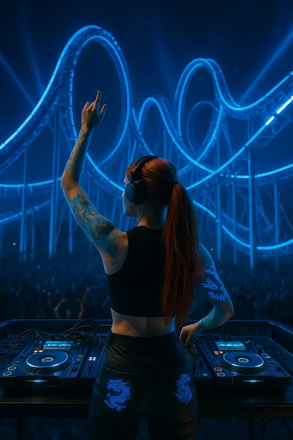 #TechnoMusic #MelodicTechno #RaveTok #AiArt #SwipeArt 