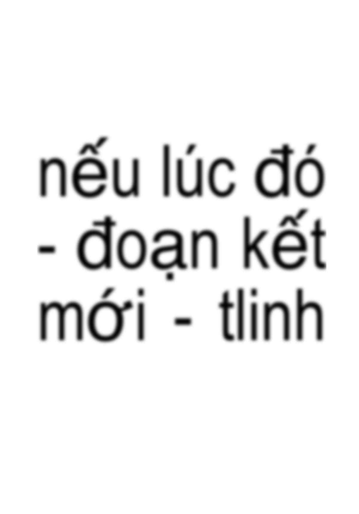 nếu lúc đó - đoạn kết mới - tlinh ft 2pillz | #fyp #xh #lyrics 