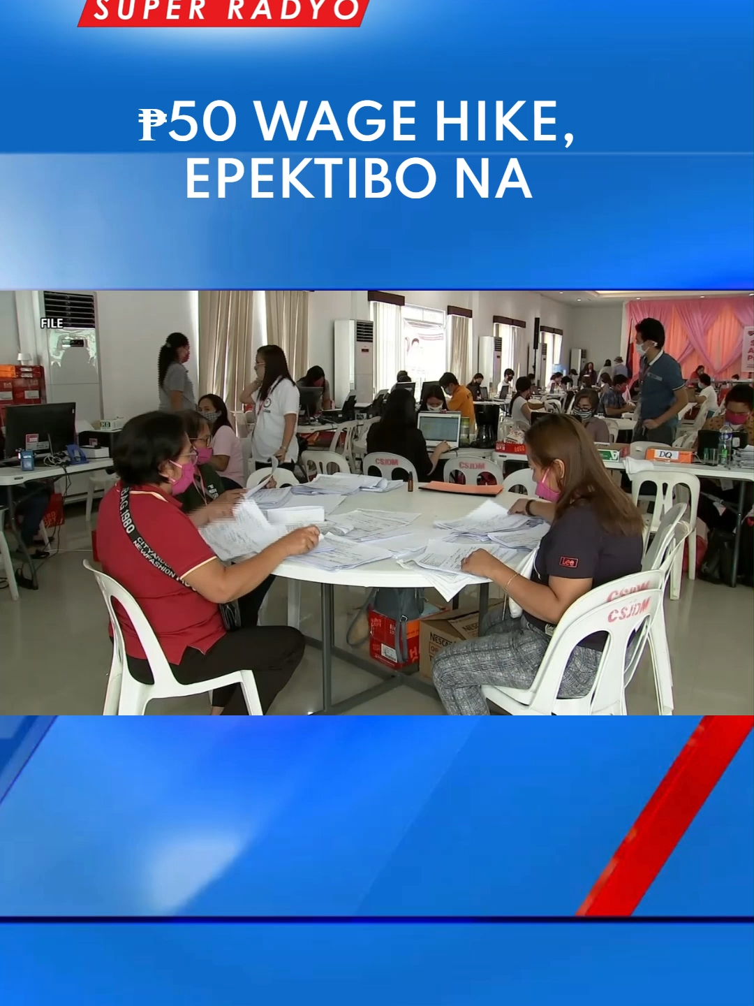 ₱50 na dagdag sa arawang sahod ng minimum wage earners sa Metro Manila, epektibo na ngayong araw. #dzbb #tiktoknewsph #breakingnewsph #foryou #flashreport #fypシ #fyp