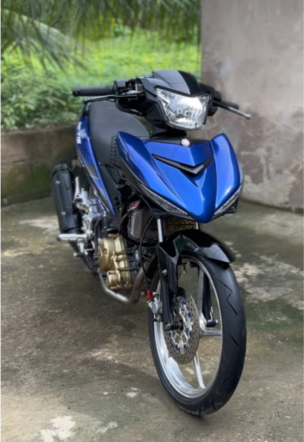 Noon vibes #sniper150 #indoinspired🇮🇩 #mxking150 #v1 #blue #solostyle #fypシ 