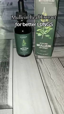 Mullein Leaf Extract for better lungs....... #betterlungs #mullein #fypppp #foryourpage 
