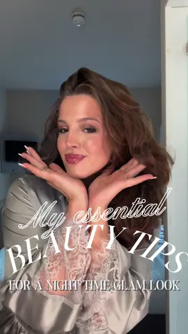 My essential beauty tips and products for a gorgeous glam makeup look!! 🤍✨ #makeuptutorial #makeupartist #makeup #GlowUp #makeuptips 