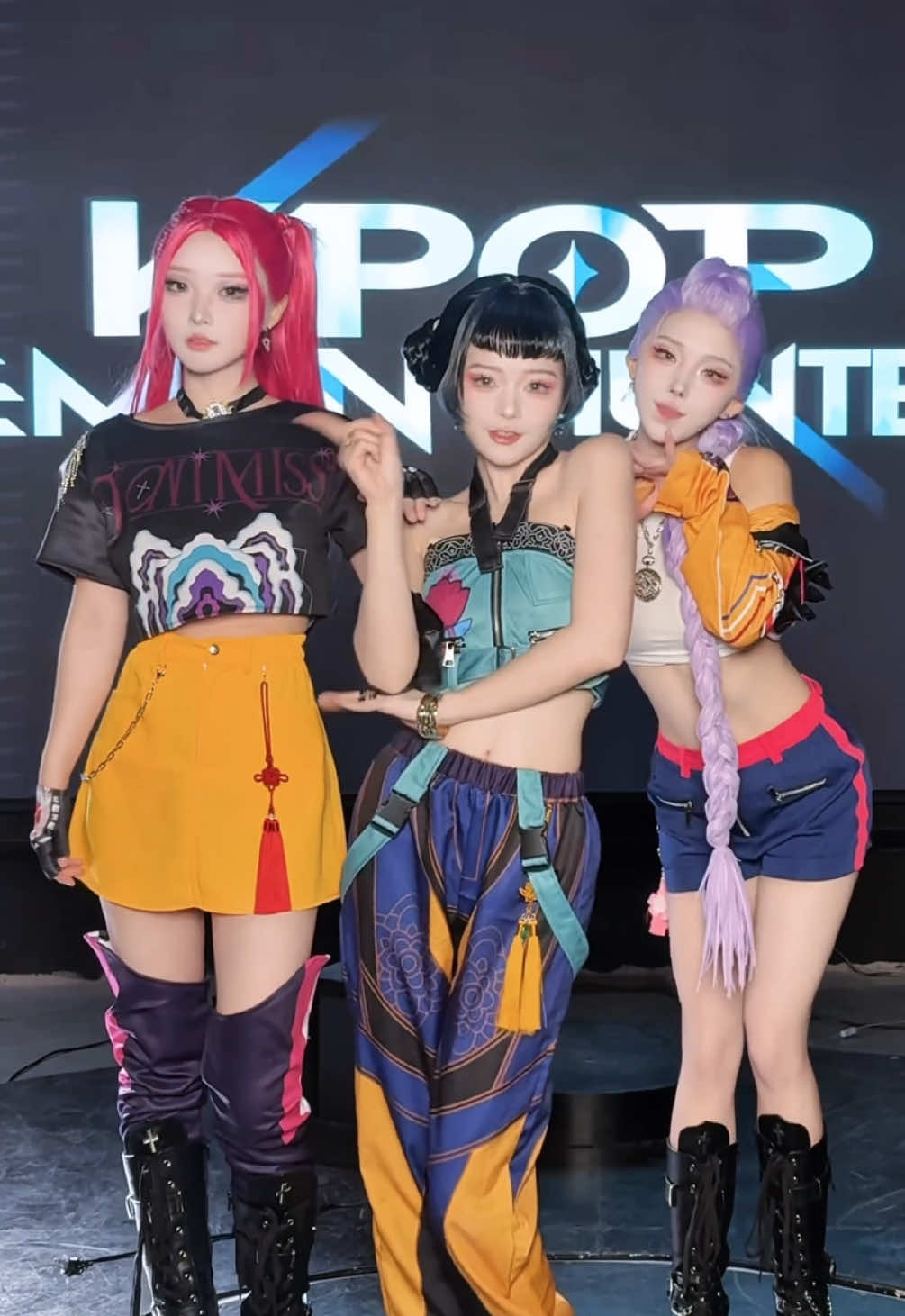 #kpop獵魔女團 #kpopdemonhunters #rumi #zoey #mira #cosplay