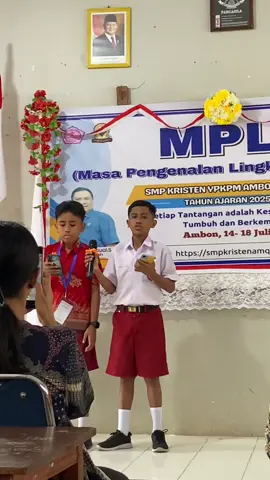 Duet siswa Daniel dan Jenayo. MPLS SMP KRISTEN YPKPM AMBON #ambonpride🏝🔥 