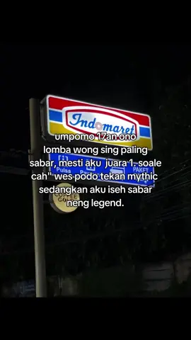 sabar ngadepi dark system barang