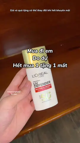 Đang sêu tranh thủ nhaaaa #reviewcungbucha #ilovetiktok #xuhuong #viral #thinhhanh #loreal #kem #chống #nắng #vạch #đỏ 