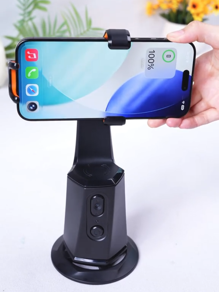Hoco K26 phone Gimbal-Your Personal Filming Assistant! #SmartGimbal#AutoTracking #AITracking #FaceTrackingGimbal#PhoneGimbal #VlogGear #ContentCreatorTools #TikTokGear #MobileAccessories #iphone17#iphone16 #iphone16promax #iphone16promax #samsung #AutoTracking