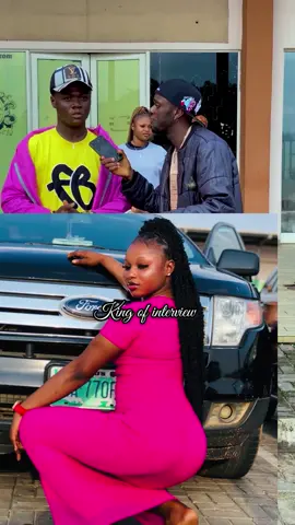 Bro never knew she was behind him 😂🤣🤣  #kingofinterview 