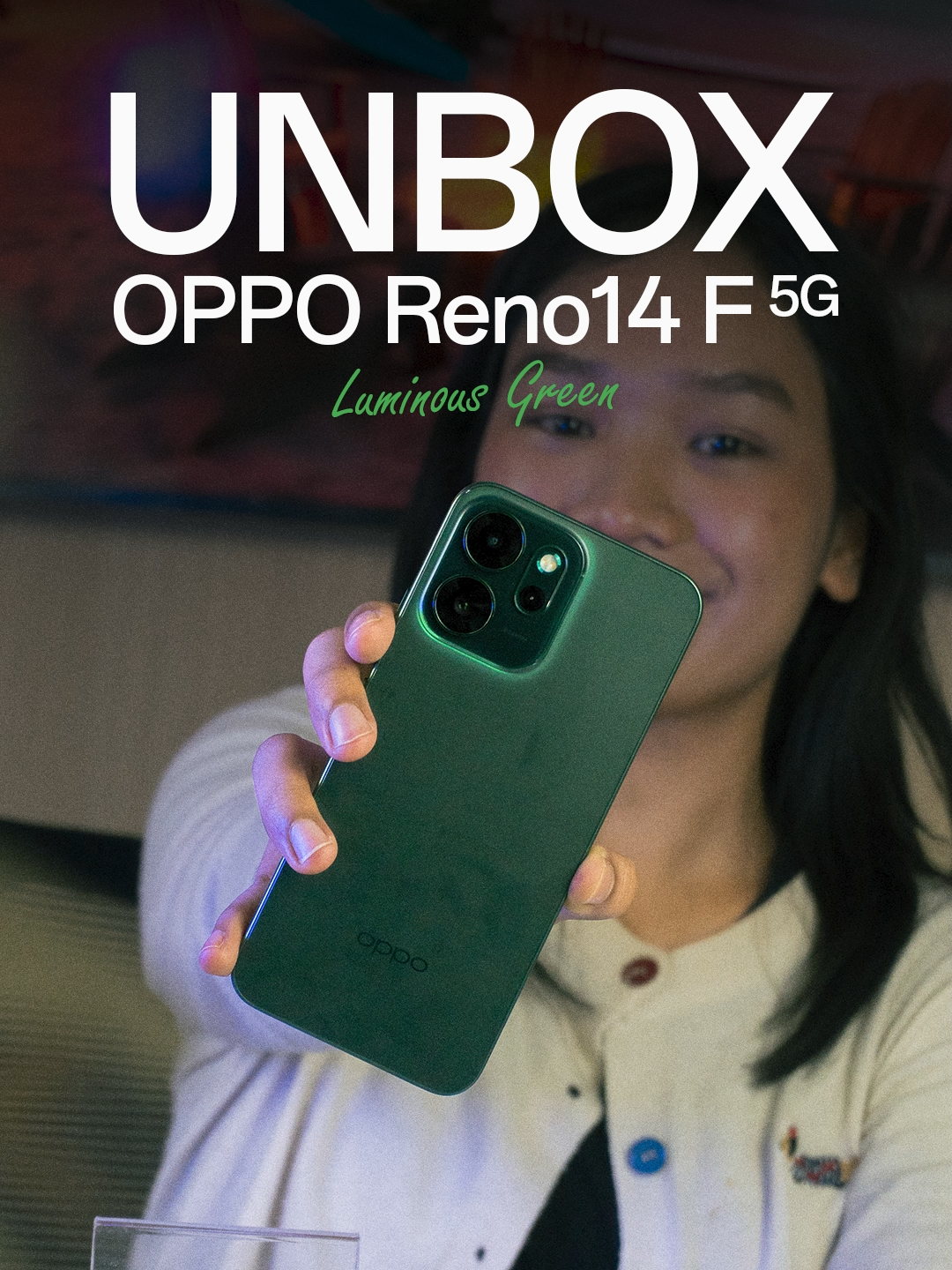 💚สีเขียวเหนี่ยวทรัพย์!💚 Unbox OPPO Reno14F 5G 📣เริ่มเพียง 12,999.- 📱อุปกรณ์ครบกล่อง พร้อมใช้งานทันที! 🔋แบตใหญ่ 6000mAh ⚡ชาร์จไว 45W SUPERVOOC 🛒รีบช้อปก่อนสินค้าหมด! #OPPOTH #PRODUCT #วันนี้ #Review #มาใหม่ #ราคาสุดคุ้ม #Reno14SeriesTH #OPPOAIPhone #ไปชิลล์กัน #unboxingvideo #unboxing #unbox #แกะกล่อง #new #รีวิวมือถือ #exclusive