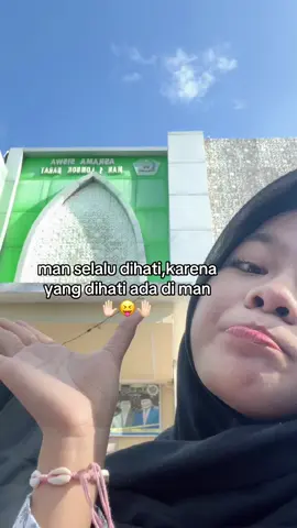 aslinya dihati mah beda sekolah🤟🏻💋#madrasahhebatbermartabat #fyp #katakata 