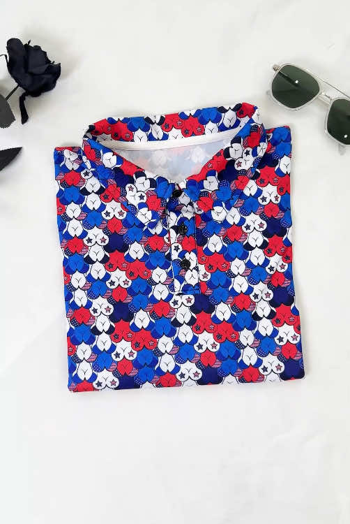 POV: You found that one shirt that makes everyone stare👀💥🇺🇸 #golftiktok #tatas #funnyshirt #golfpolo #golfing #funnygolfshirts #exerciseshirt #funpolo #trending #funny #american #america 