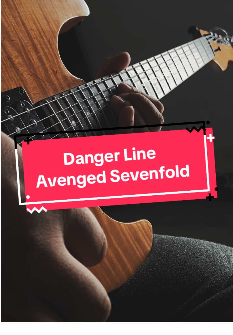 Danger Line 🥀 #avengedsevenfold #guitar #dangerline 